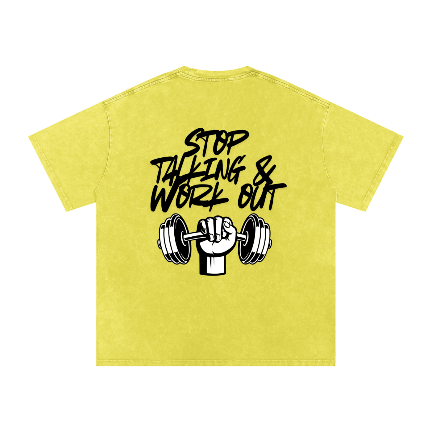 Stop talking & work out