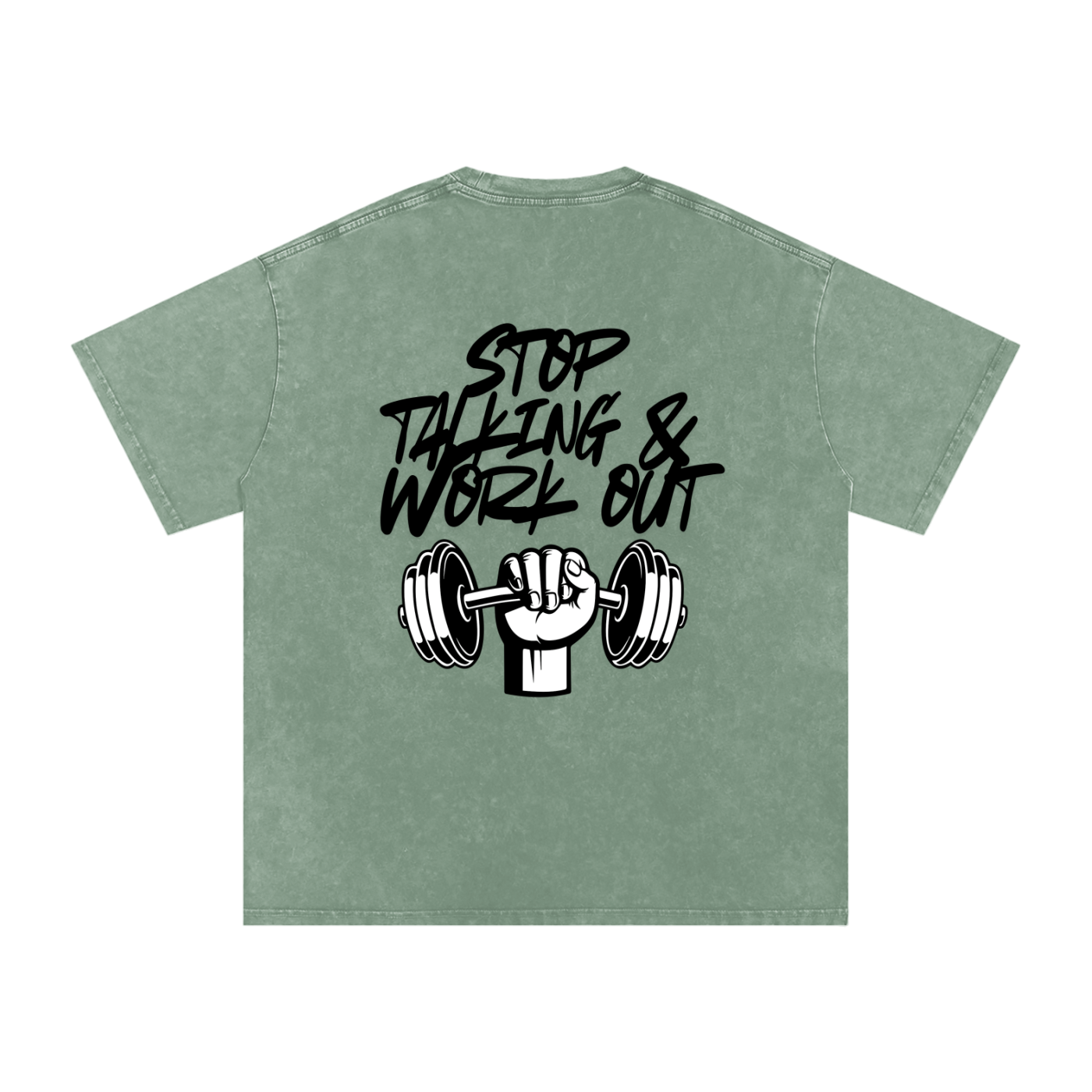 Stop talking & work out
