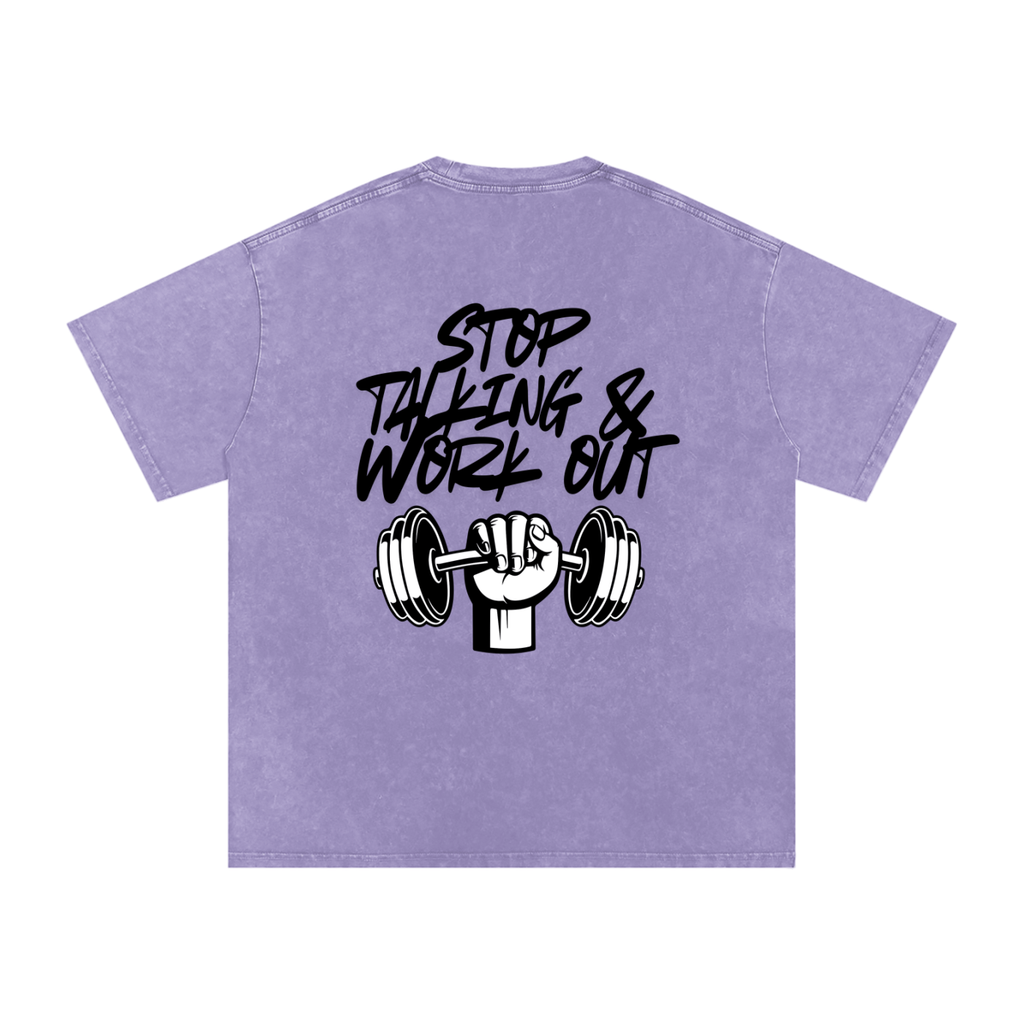 Stop talking & work out