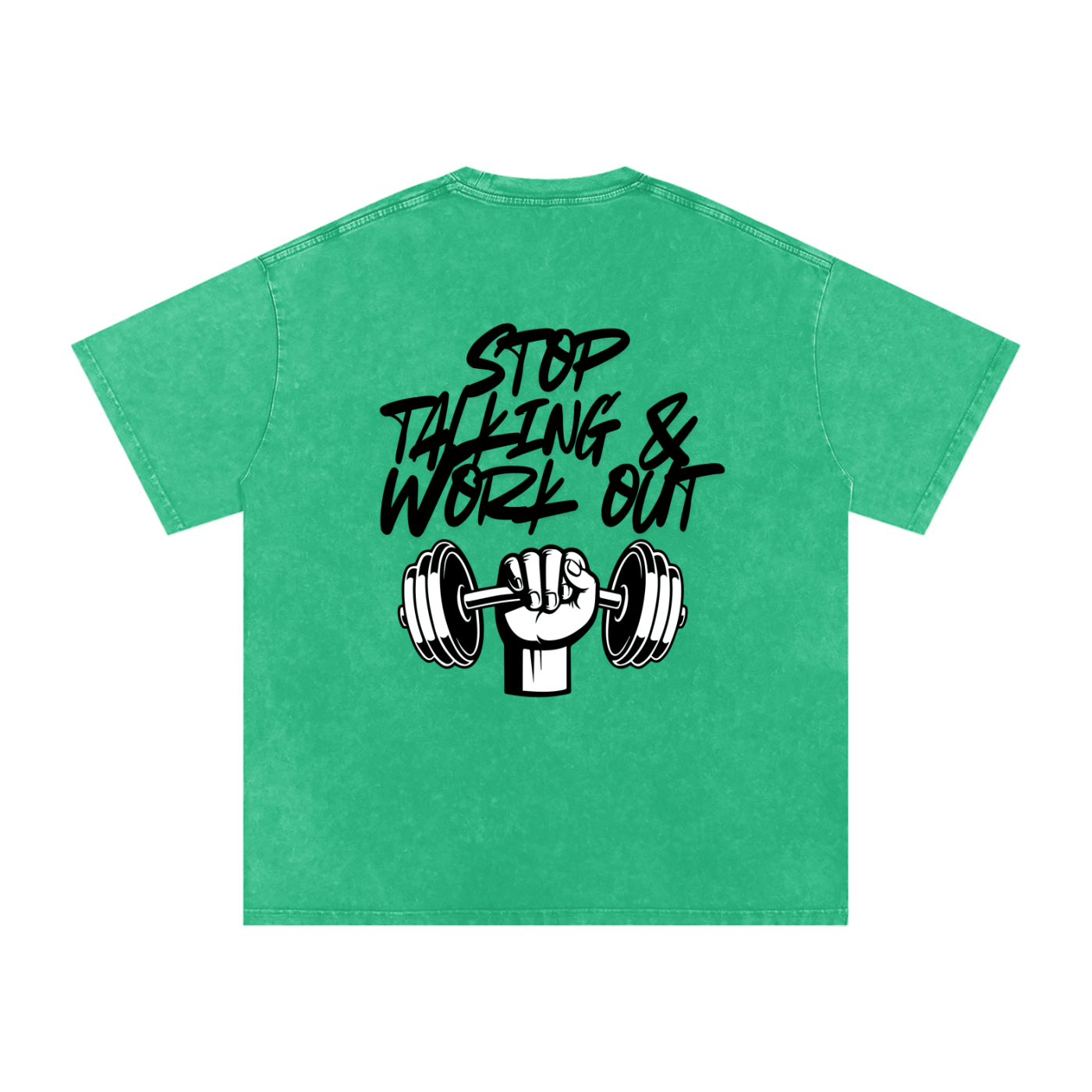 Stop talking & work out